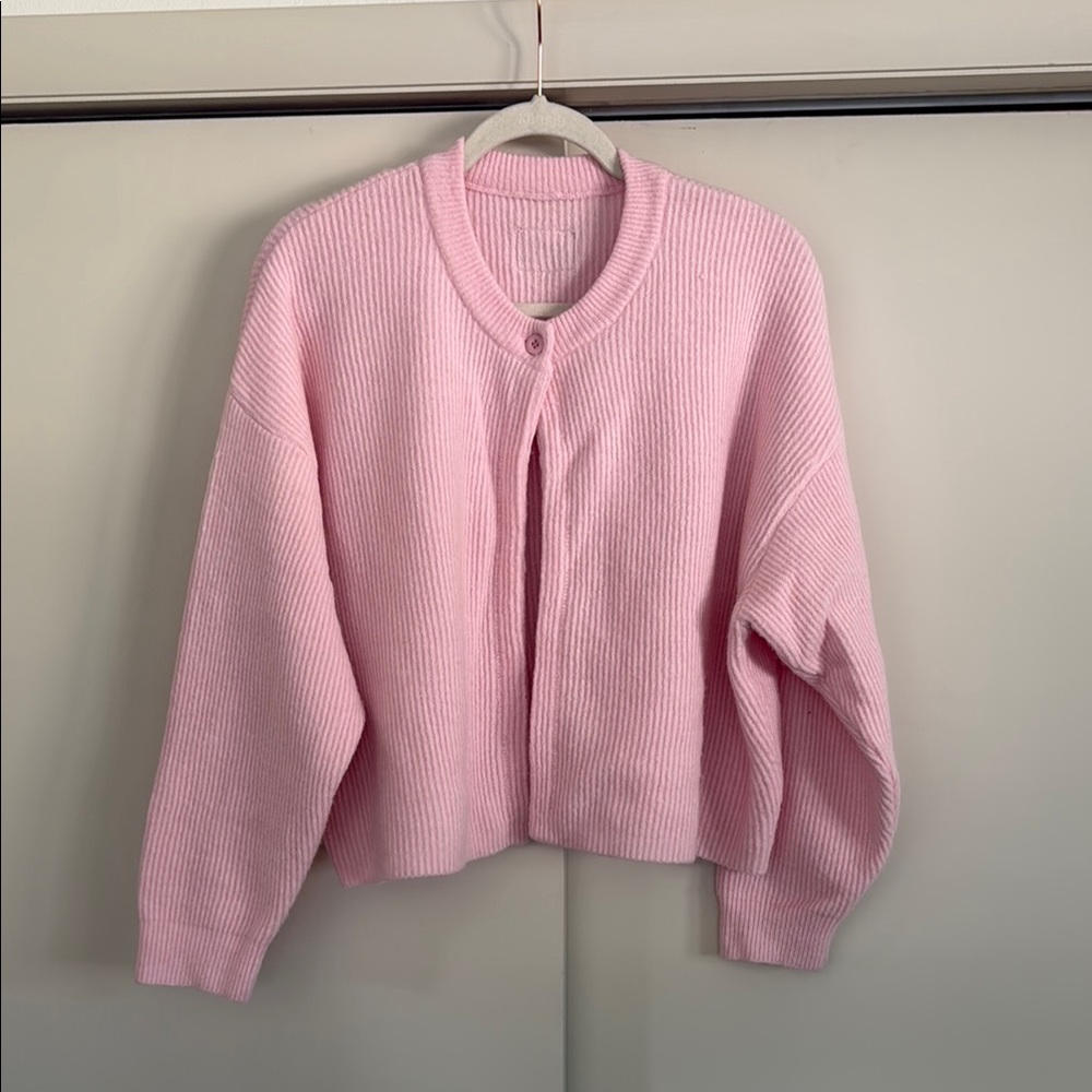 Daily Drills Single Button Cardigan Sweater